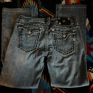 Miss Me Women's Boot Cut Jeans - Blue